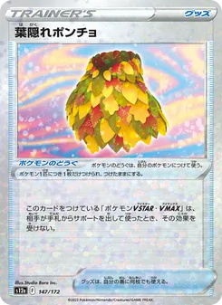 Pokémon-Karte Leafy Camo Poncho 147/172