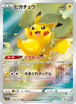 Pokémon-Karte Pikachu 205/172