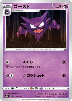 Pokémon-Karte Haunter 024/000