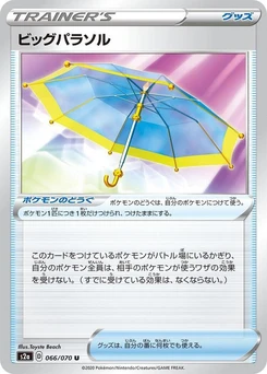 Pokémon-Karte Big Parasol 066/000