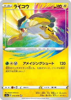 Pokémon-Karte Raikou 015/000