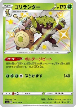 Pokémon-Karte Rillaboom 205/000