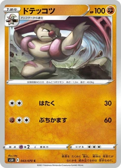 Pokémon-Karte Gurdurr 043/000