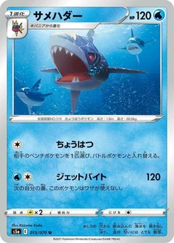 Pokémon-Karte Sharpedo 015/000