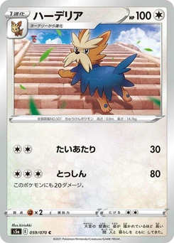 Pokémon-Karte Herdier 059/000