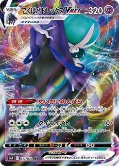 Pokémon-Karte Shadow Rider Calyrex VMAX 037/000