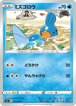Pokémon-Karte Mudkip 019/000