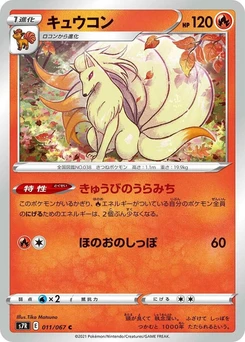 Pokémon-Karte Ninetales 011/000
