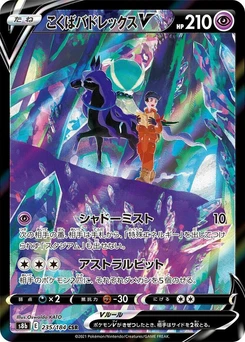 Pokémon-Karte Shadow Rider Calyrex V 235/000