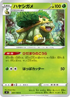 Pokémon-Karte Grotle 007/100