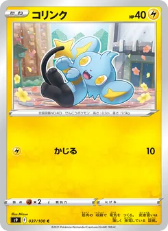 Pokémon-Karte Shinx 037/100