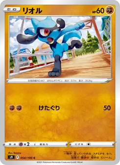 Pokémon-Karte Riolu 054/100