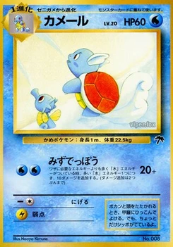 Pokémon-Karte Wartortle 006/000