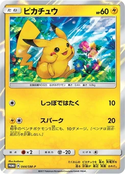 Pokémon-Karte Pikachu 044/000