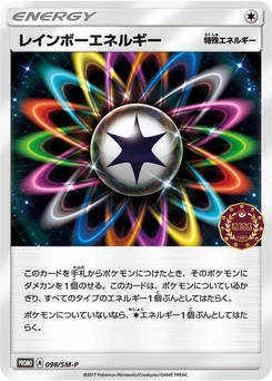 Pokémon-Karte Rainbow Energy 098/000