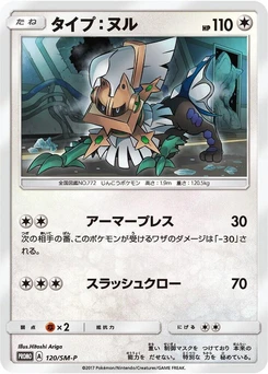 Pokémon-Karte Type: Null 120/000
