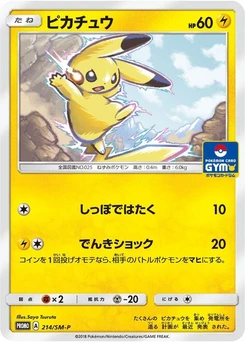 Pokémon-Karte Pikachu 214/000
