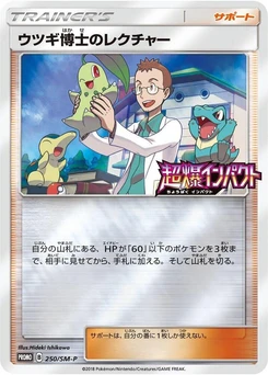 Pokémon-Karte Professor Elm's Lecture 250/000