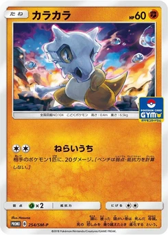 Pokémon-Karte Cubone 254/000
