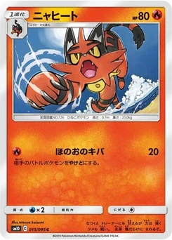 Pokémon-Karte Torracat 015/095