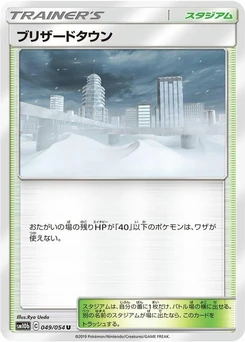 Pokémon-Karte Blizzard Town 049/000