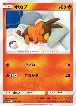 Pokémon-Karte Tepig 013/000