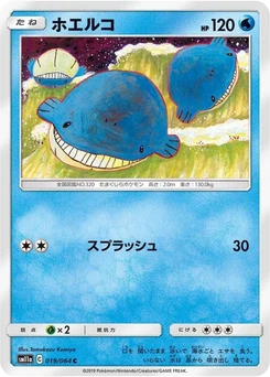 Pokémon-Karte Wailmer 019/000