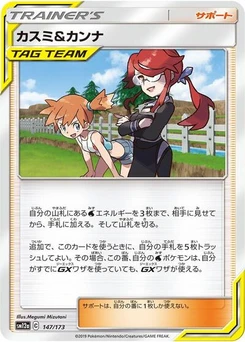 Pokémon-Karte Misty & Lorelei 147/173
