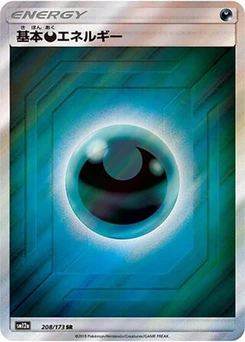 Pokémon-Karte Basic Darkness Energy 208/173