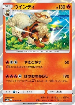 Pokémon-Karte Arcanine 010/000
