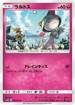 Pokémon-Karte Ralts 036/000