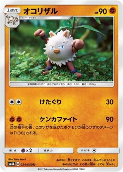 Pokémon-Karte Primeape 024/000