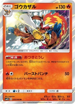 Pokémon-Karte Infernape 020/000