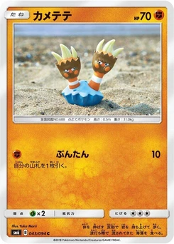 Pokémon-Karte Binacle 043/000