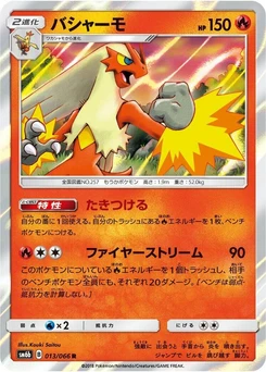 Pokémon-Karte Blaziken 013/000