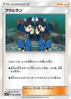 Pokémon-Karte Tate & Liza 091/000