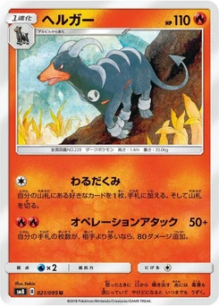 Pokémon-Karte Houndoom 021/000