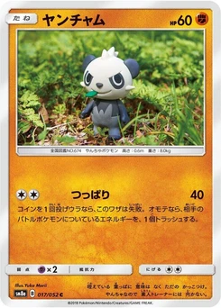 Pokémon-Karte Pancham 017/000