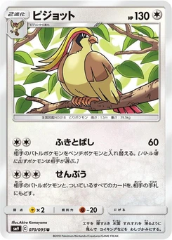 Pokémon-Karte Pidgeot 070/000