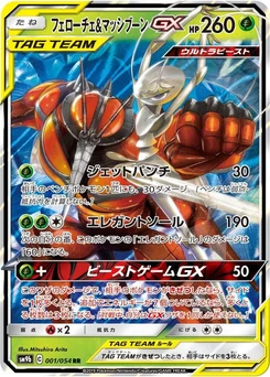 Pokémon-Karte Pheromosa & Buzzwole 001/000