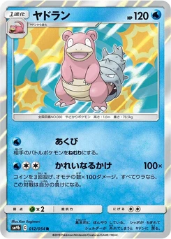 Pokémon-Karte Slowbro 012/000