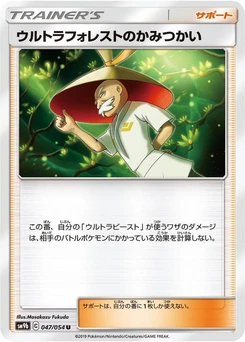 Pokémon-Karte Ultra Forest Kartenvoy 047/000