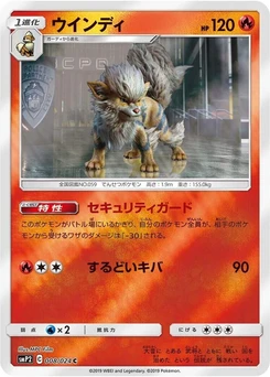 Pokémon-Karte Arcanine 008/000
