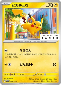 Pokémon-Karte Pikachu 074/000