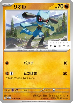 Pokémon-Karte Riolu 076/000