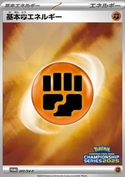 Pokémon-Karte Basic Fighting Energy 207/000