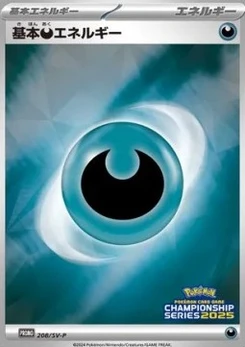 Pokémon-Karte Basic Darkness Energy 208/000