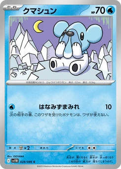 Pokémon-Karte Cubchoo 028/174