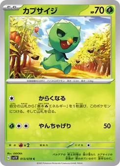 Pokémon-Karte Capsakid 013/078