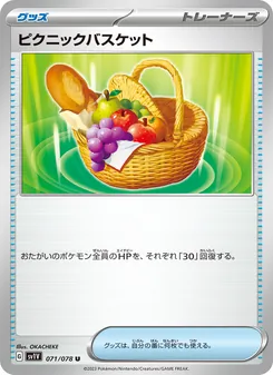 Pokémon-Karte Picnic Basket 071/078